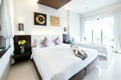 テラス付きファミリールーム — Blue Carina Hotel Phuket